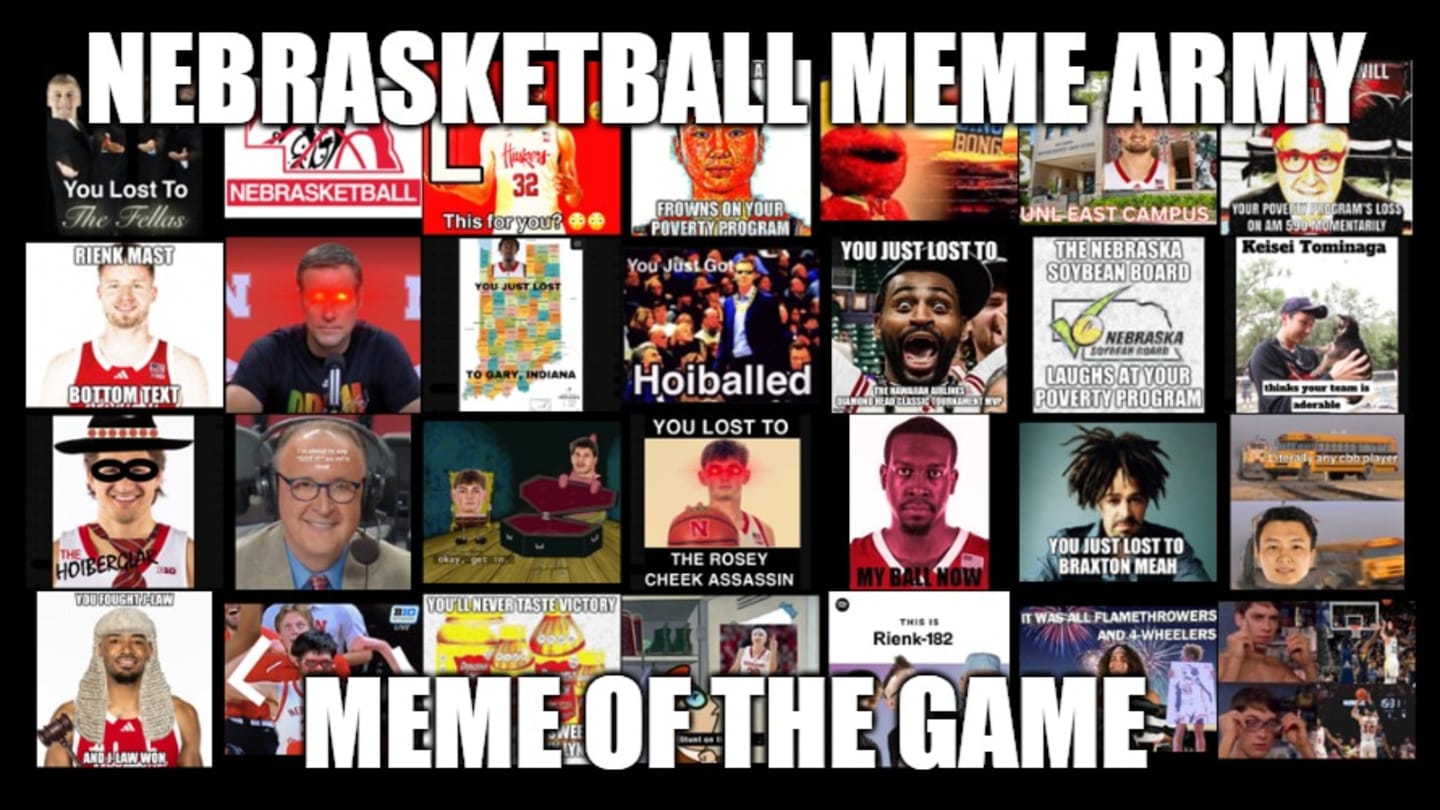 Nebrasketball Meme of the Game: North Dakota Edition