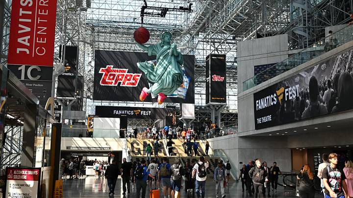View from lobby of the Javits Center during Fanatics Fest 2025 View from lobby of the Javits Center during Fanatics Fest 2025
