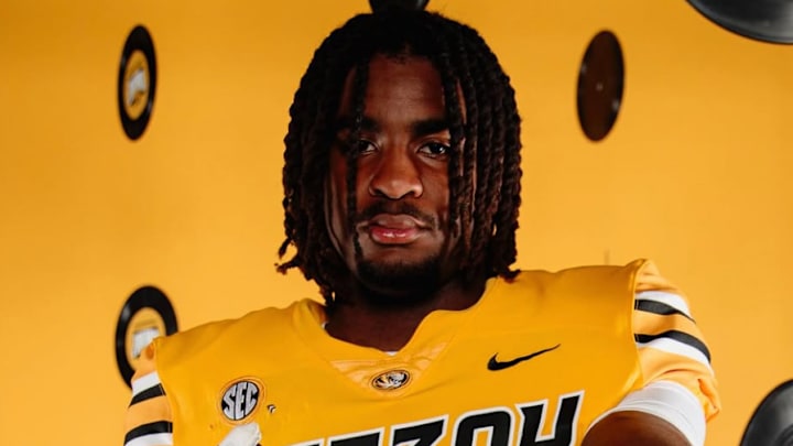 St. John Neumann wide receiver Jayden Petit on his official visit to the University of Missouri on Sunday, June 22. 