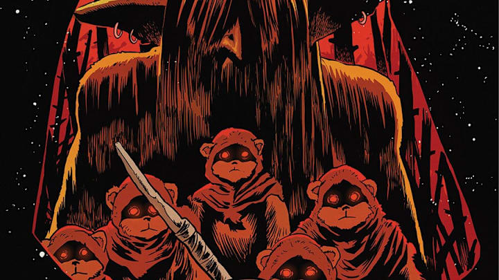 Ewoks from an issue of Star Wars: Tales From Vader's Castle from Dark Horse Comics. 
