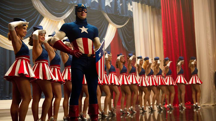 Chris Evans in Captain America: The First Avenger (2011) © 2011 - Paramount Pictures Chris Evans in Captain America: The First Avenger (2011) © 2011 - Paramount Pictures