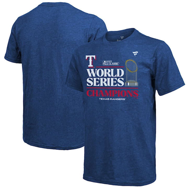 The Texas Rangers are World Series Champions. Time to gear up.