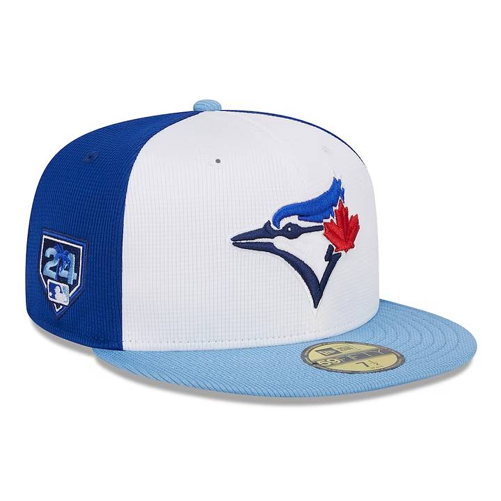 Toronto Blue Jays New Era 39THIRTY Cap - Stretch Fit, Spring Training 2018, Lightweight Polyester