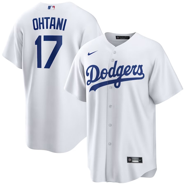 Nike Dodgers OHTANI ユニフォーム L Nike Dodgers Ohtani ユニフォーム Lサイズ mens-nike-shohei-ohtani