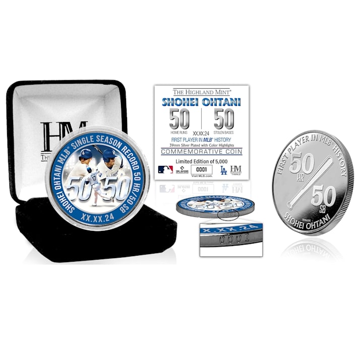 Celebrate Shohei Ohtani going 50/50 with this Dodgers gear