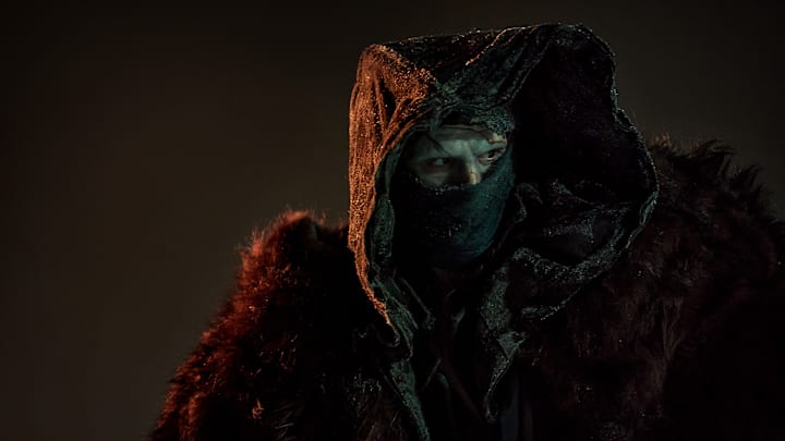 Frankenstein. Jacob Elordi as The Creature in Frankenstein . Cr. Ken Woroner/Netflix © 2025.
