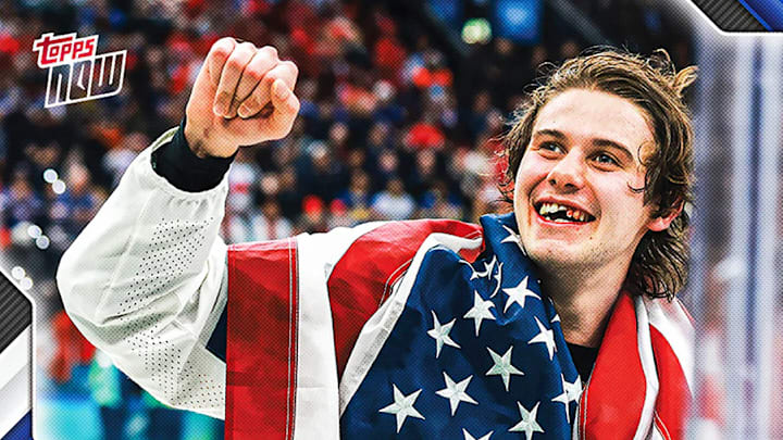 Jack Hughes - Topps NOW - Image Variation Jack Hughes - Topps NOW - Image Variation