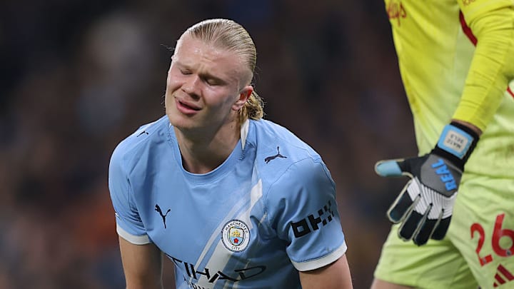 Erling Haaland couldn’t prevent Man City’s slip-up.