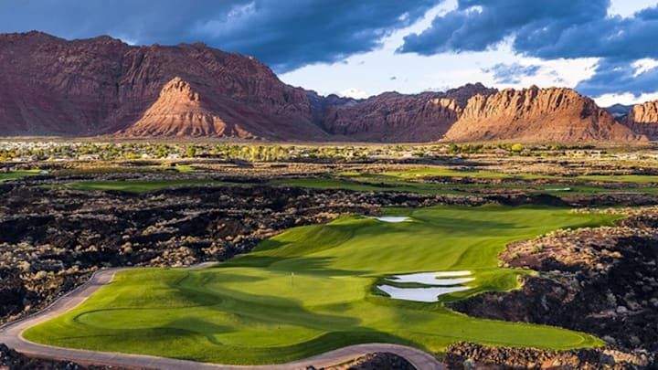 Utah's Black Desert Resort is hosting the PGA Tour for the first time.