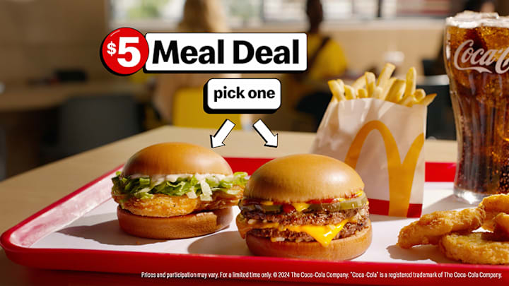 McDonald's $5 Meal Deal - credit: McDonald's