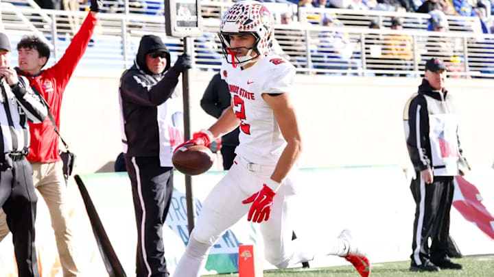 Illinois State wide receiver Daniel Sobkowicz (2)