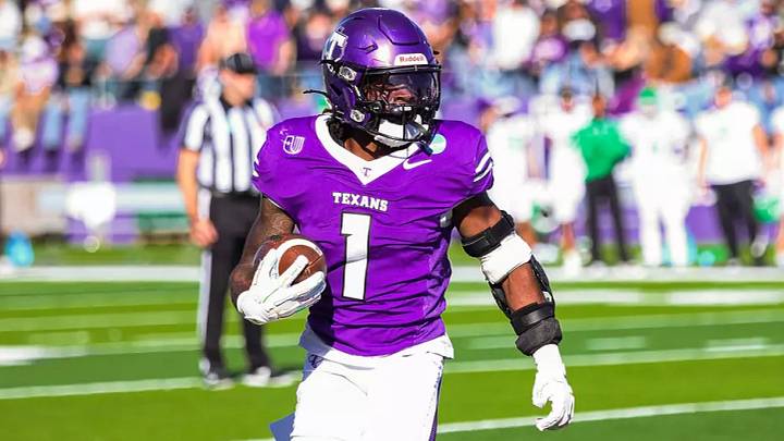 Tarleton State running back Tylan Hines (1) Tarleton State running back Tylan Hines (1)