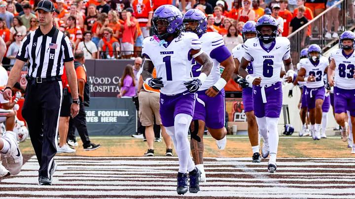 Tarleton State running back Tylan Hines (1) Tarleton State running back Tylan Hines (1)