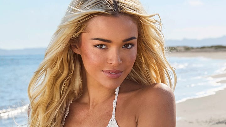 Olivia Dunne was photographed by James Macari in Loreto, Baja California Sur, Mexico.