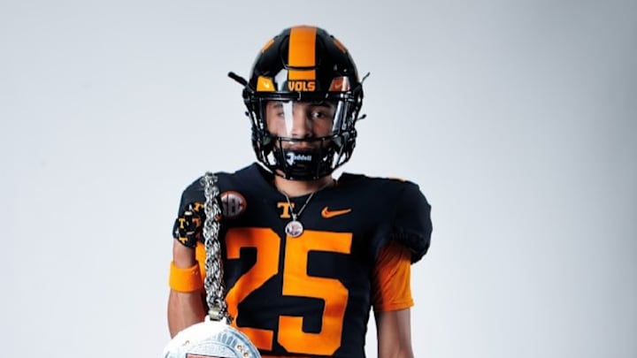 Jackson cornerback Javonte Smith on his official visit to the University of Tennessee on Sunday, June 22. 