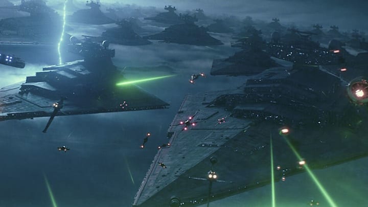 Star Wars Episode 9: The Rise of Skywalker. Sith Star Destroyers. Image Credit: StarWars.com