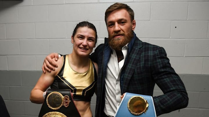 Katie Taylor and Conor McGregor