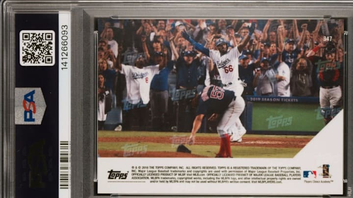 Kobe Bryant Spotted on Yasiel Puig Topps Now 