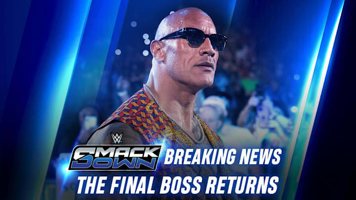 The Rock returns tonight on SmackDown!