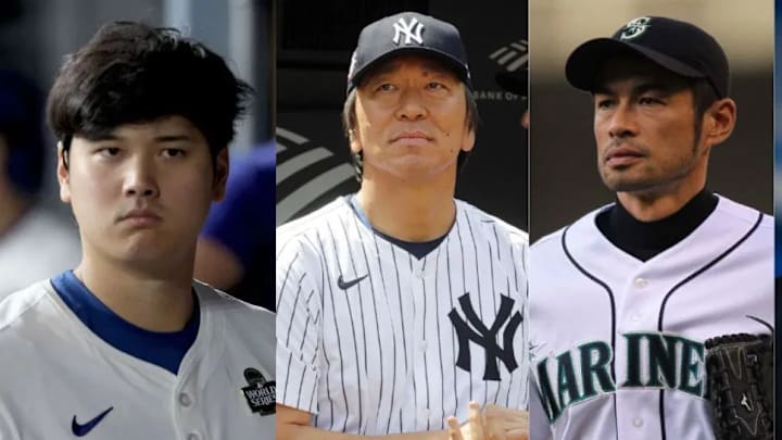 Ohtani, Matsui, and Ichiro