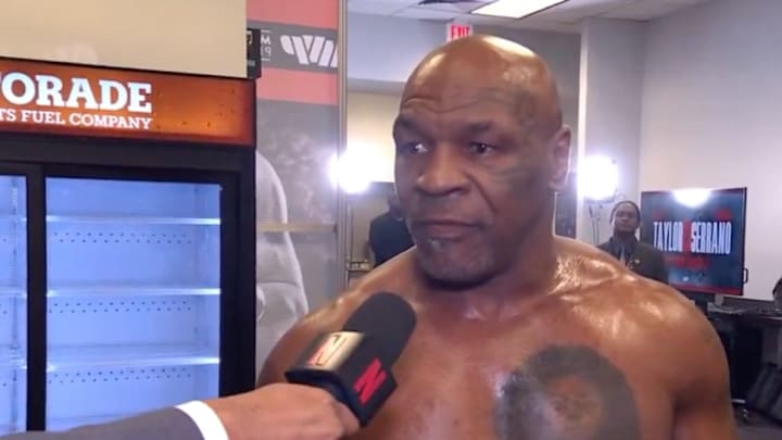 Mike Tyson is making his return to the ring against Jake Paul on Friday night. 