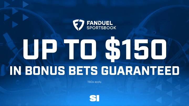 Get up to $150 in bonus bets with a FanDuel promo code offer for NFL Week 8. No code required—just bet $5 daily for three days. Get up to $150 in bonus bets with a FanDuel promo code offer for NFL Week 8. No code required—just bet $5 daily for three days.