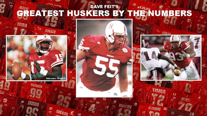 Counting down the greatest Nebraska football players by jersey number. Counting down the greatest Nebraska football players by jersey number.