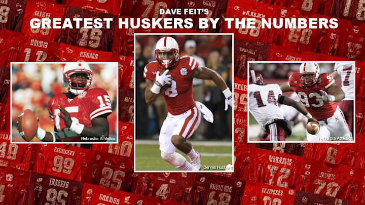 Counting down the greatest Nebraska football players by jersey number. Counting down the greatest Nebraska football players by jersey number.