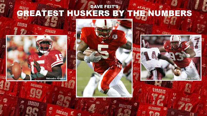 Counting down the greatest Nebraska football players by jersey number. Counting down the greatest Nebraska football players by jersey number.
