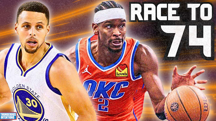 Golden State Warriors PG Stephen Curry (left) and Oklahoma City Thunder G Shai Gilgeous-Alexander (right) Golden State Warriors PG Stephen Curry (left) and Oklahoma City Thunder G Shai Gilgeous-Alexander (right)