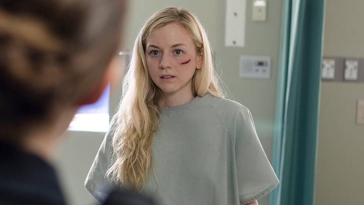 Emily Kinney as Beth Greene - The Walking Dead _ Season 5, Episode 4 - Photo Credit: Gene Page/AMC Emily Kinney as Beth Greene - The Walking Dead _ Season 5, Episode 4 - Photo Credit: Gene Page/AMC