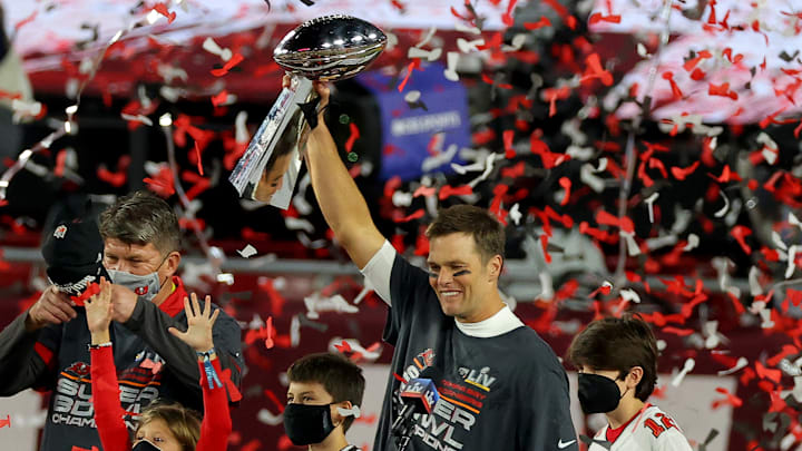 Tom Brady has now had a front-row seat to both of the Chiefs' blowout Super Bowl losses.