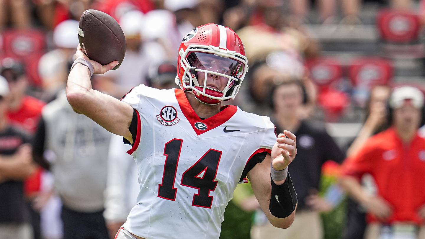Georgia won't win a national title without a big leap from Gunner Stockton