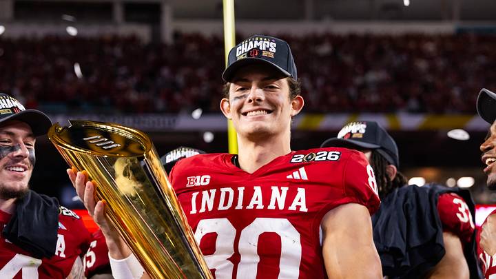 What will wide receiver Charlie Becker and Indiana do for an encore after their national title? What will wide receiver Charlie Becker and Indiana do for an encore after their national title?