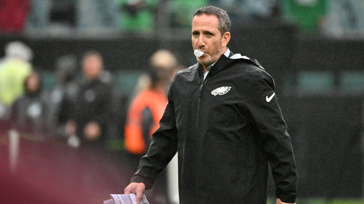 Cover art for Eagles Trade Deadline Plans Shift After Hurts Injury