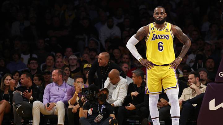 LeBron James, jugador de Los Angeles Lakers, se refirió a Michael Jordan. LeBron James, jugador de Los Angeles Lakers, se refirió a Michael Jordan.