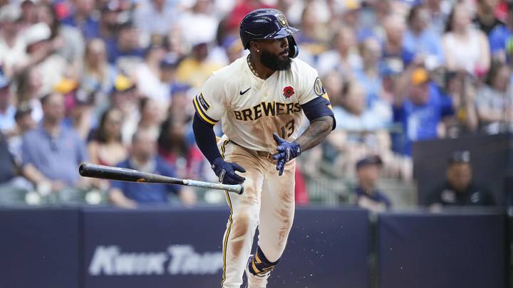 Milwaukee Brewers third baseman Luis Rengifo. Milwaukee Brewers third baseman Luis Rengifo.