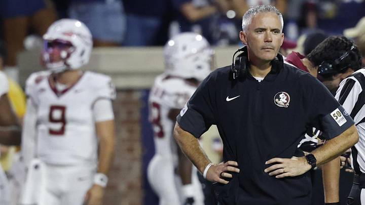 Florida State Seminoles head coach Mike Norvell