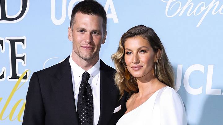 Tom Brady And Gisele Bundchen To File For Divorce After 13 Years Of Marriage.American football quarterback Tom Brady and wife/ Gisele Bndchen arrive at the UCLA IoES Hollywood For Science Gala on February 21, 2019 in Los Angeles, California. Tom Brady And Gisele Bundchen To File For Divorce After 13 Years Of Marriage.American football quarterback Tom Brady and wife/ Gisele Bndchen arrive at the UCLA IoES Hollywood For Science Gala on February 21, 2019 in Los Angeles, California.