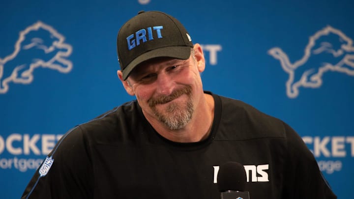 Detroit Lions coach Dan Campbell laughed off a jab from former New Jersey governor Chris Christie after the Lions rolled the Dallas Cowboys in Week 6. Detroit Lions coach Dan Campbell laughed off a jab from former New Jersey governor Chris Christie after the Lions rolled the Dallas Cowboys in Week 6.