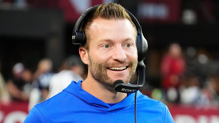 Los Angeles Rams head coach Sean McVay. Los Angeles Rams head coach Sean McVay.