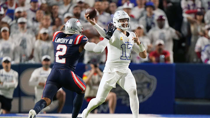 Josh Allen and the Bills are headed to Foxborough to take on the Patriots. Josh Allen and the Bills are headed to Foxborough to take on the Patriots.