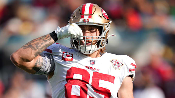 George Kittle was especially perturbed about the smelling salt ban from the NFL. 