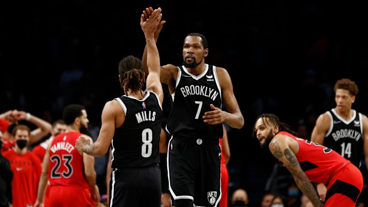 Kevin Durant y los Nets vencieron a Toronto