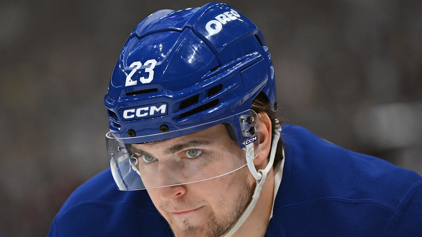 Leafs' Matthew Knies playing through lingering injury vs. Devils