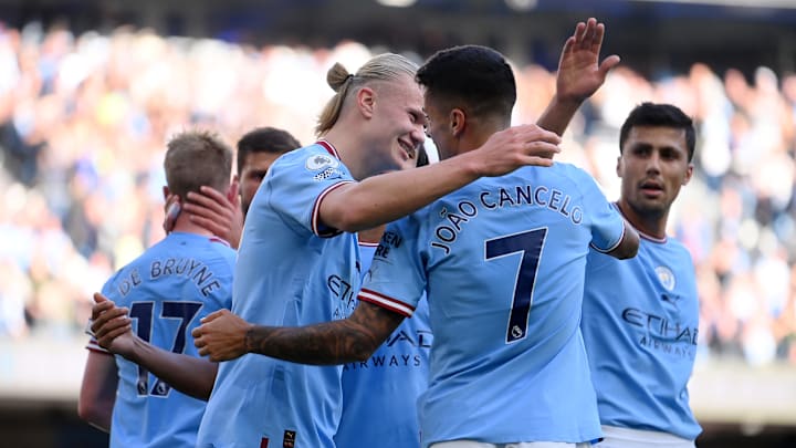 Sistema ofensivo do Manchester City brilhou novamente Sistema ofensivo do Manchester City brilhou novamente