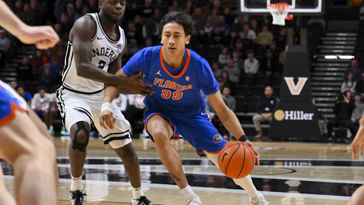 Florida Gators guard Xaivian Lee had 20 points, including the game-winning 3-pointer, in the team's upset over Vanderbilt.