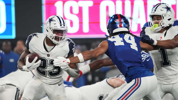 The Cowboys and Giants will face-off in the mid-afternoon game on Thanksgiving Day.