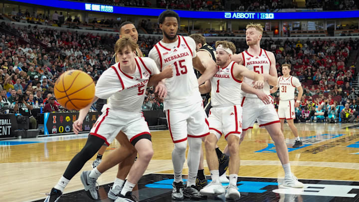 Nebraska is favored against Troy in the Round of 64 in the NCAA Tournament.