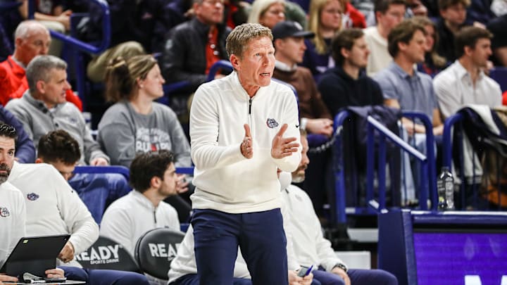 Gonzaga Bulldogs head coach Mark Few.